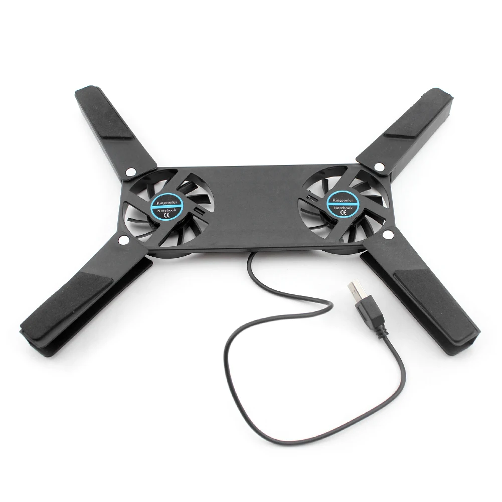 Laptop fan with dua fan base